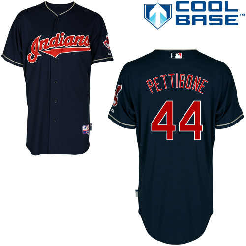 Jonathan Pettibone #44 MLB Jersey-Philadelphia Phillies Men's Authentic Alternate Navy Cool Base Baseball Jersey